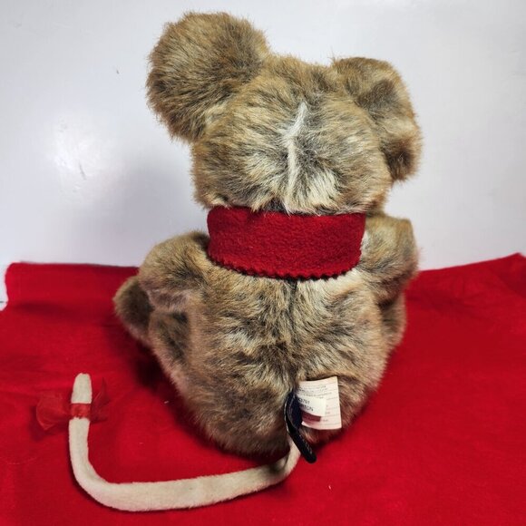 Ganz Heritage Collection Morton Mouse 11 Inch Retired With Tag Christmas Mouse - Picture 11 of 14